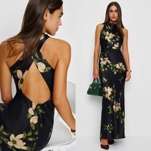 Reformation Anaiis Silk Dress Mood For Love